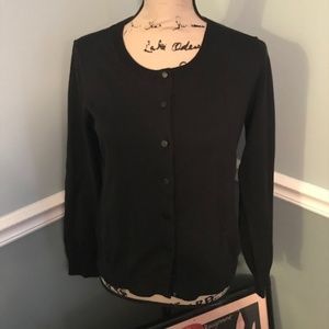 Black Talbots Button up Cardigan